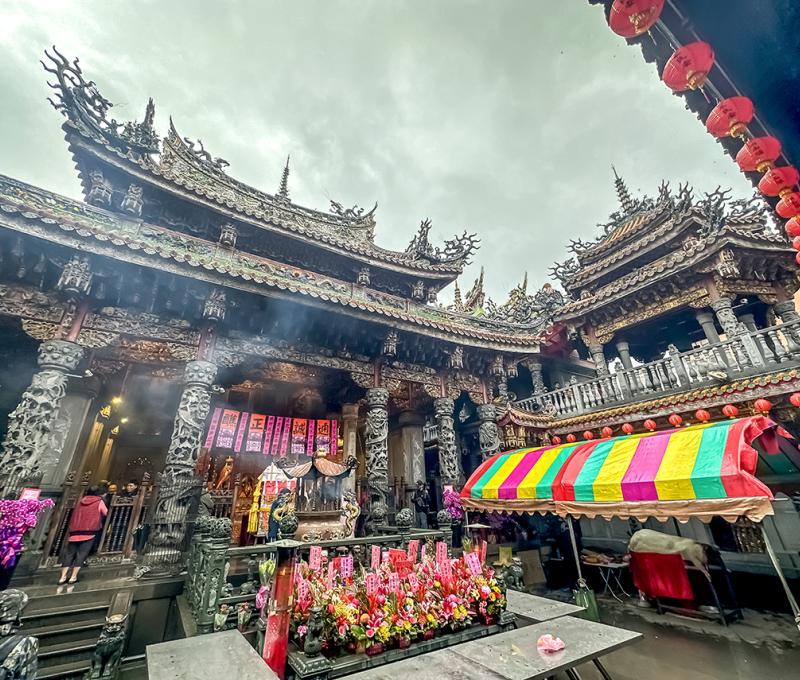 三峽祖師廟正殿外觀 照片提供者：謝基煌、江逸傑、林岑怡、邱文仕 / 拍攝日期：2025/05/01