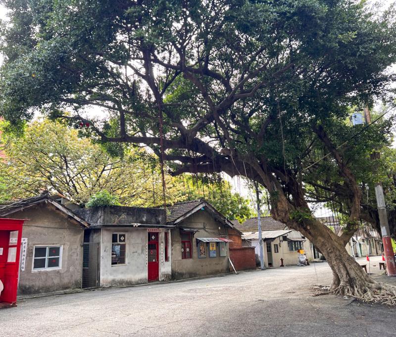 憲光二村內保有純樸的眷村風情。照片提供者：姜佳安 / 拍攝日期：2023/04/09