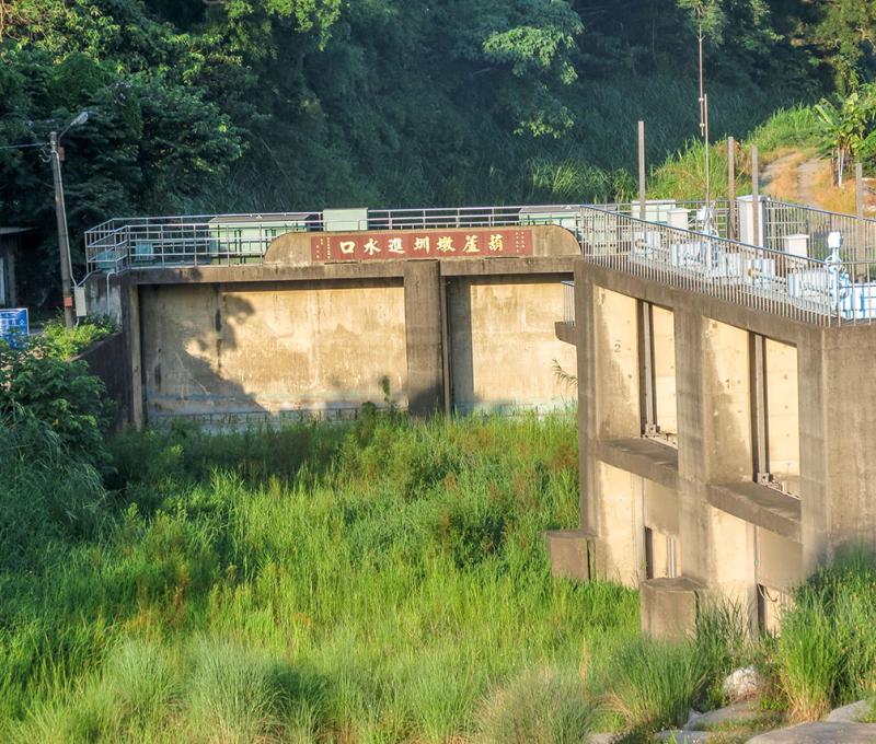 日治時期進水口遠景-3 照片提供者：臺中市后豐社區大學廖啟宗、吳怡靜、詹智傑共同提供 / 拍攝日期：2016/5/30