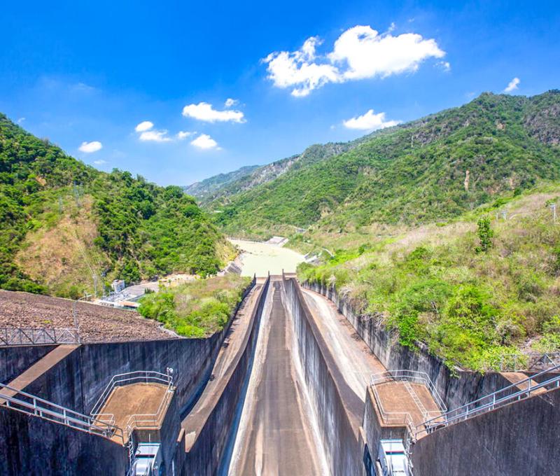 曾文水庫溢洪道 照片提供者：千里步道協會
