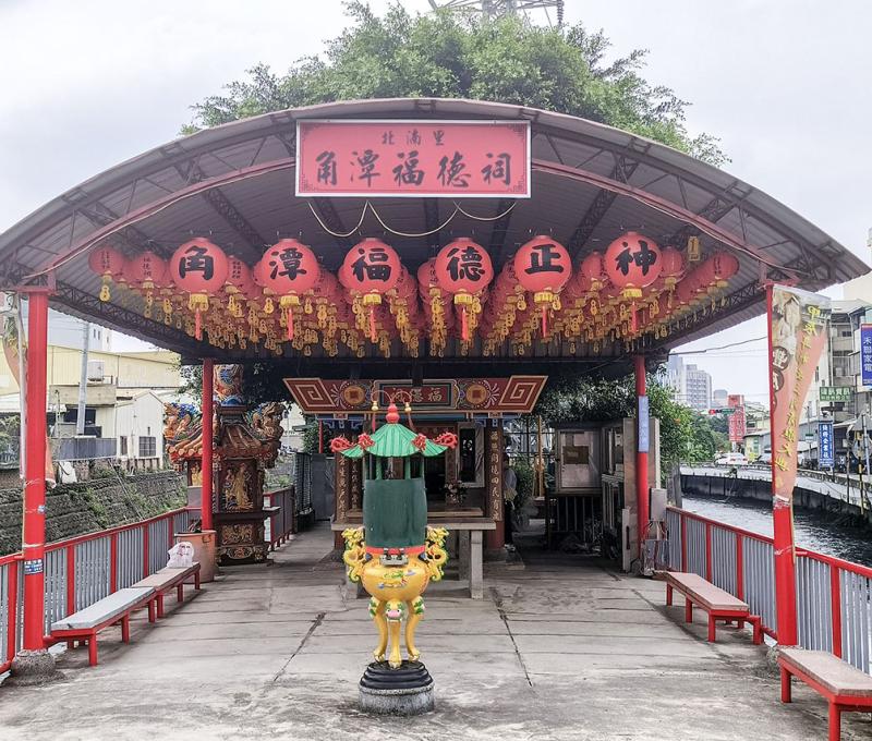 水上土地公 照片提供者：臺中市后豐社區大學廖啟宗、吳怡靜、詹智傑共同提供 / 拍攝日期：2025/4/20