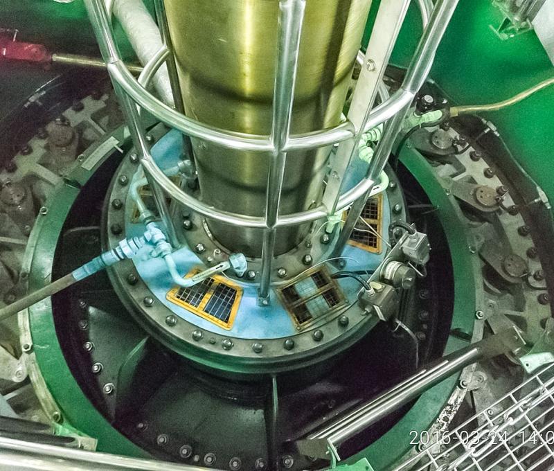 水輪機蝸殼導葉外觀 照片提供者：維基百科