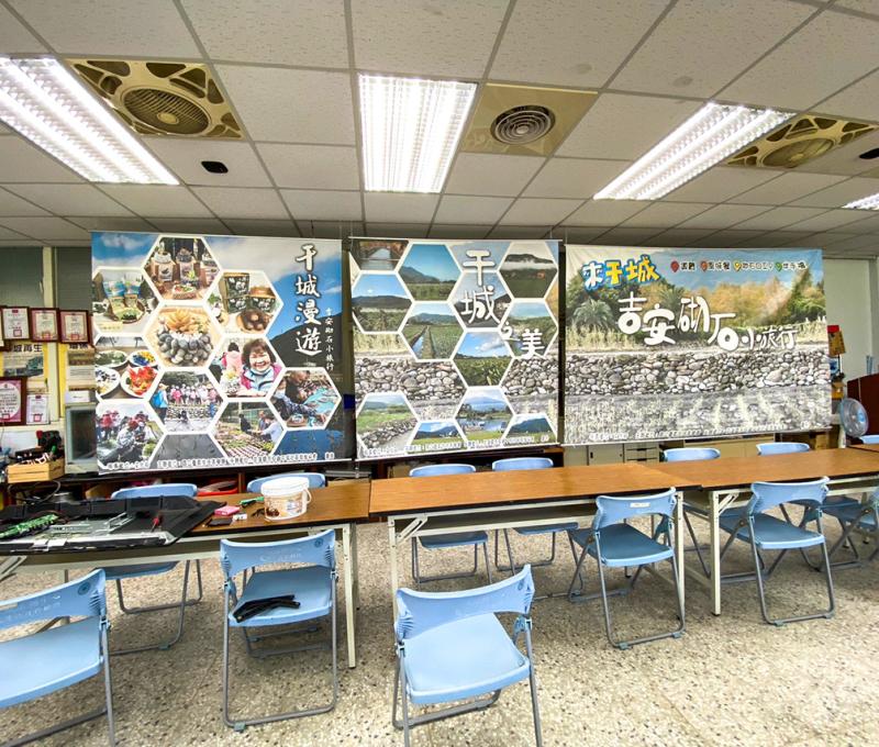 社區活動中心內的展示 照片提供者：郭俊麟 / 拍攝日期：2024/09/23