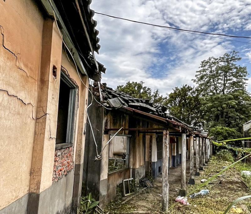 片廠一隅。照片提供者：鄧娜娜 / 拍攝日期：2023/06/19