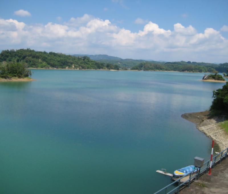 烏山頭水庫的湖光山色 照片提供者：烏山頭水庫風景區