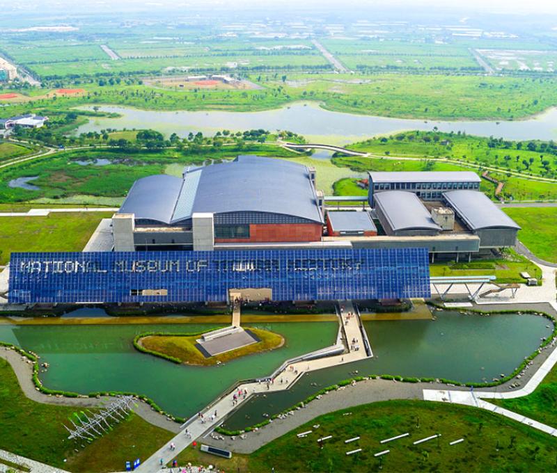 空拍鳥瞰圖 照片提供者：國立臺灣歷史博物館