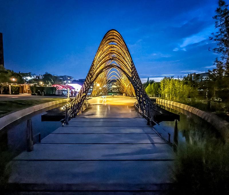 葫蘆墩公園竹跡館-1 照片提供者：賴淑惠 / 拍攝日期：2023/7/8