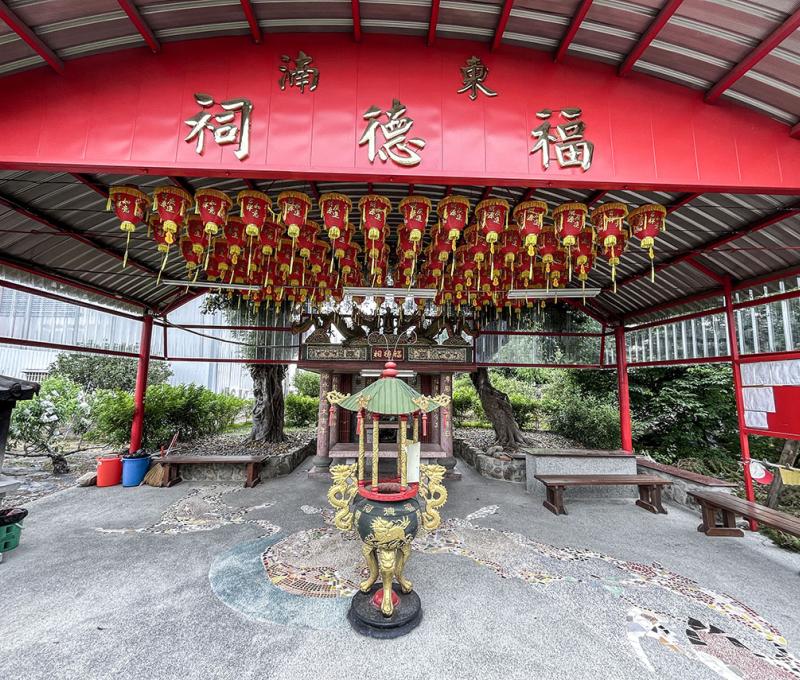 葫蘆墩圳本圳沿岸福德祠-東湳福德祠 照片提供者：臺中市后豐社區大學廖啟宗、吳怡靜、詹智傑共同提供 / 拍攝日期：2025/5/16