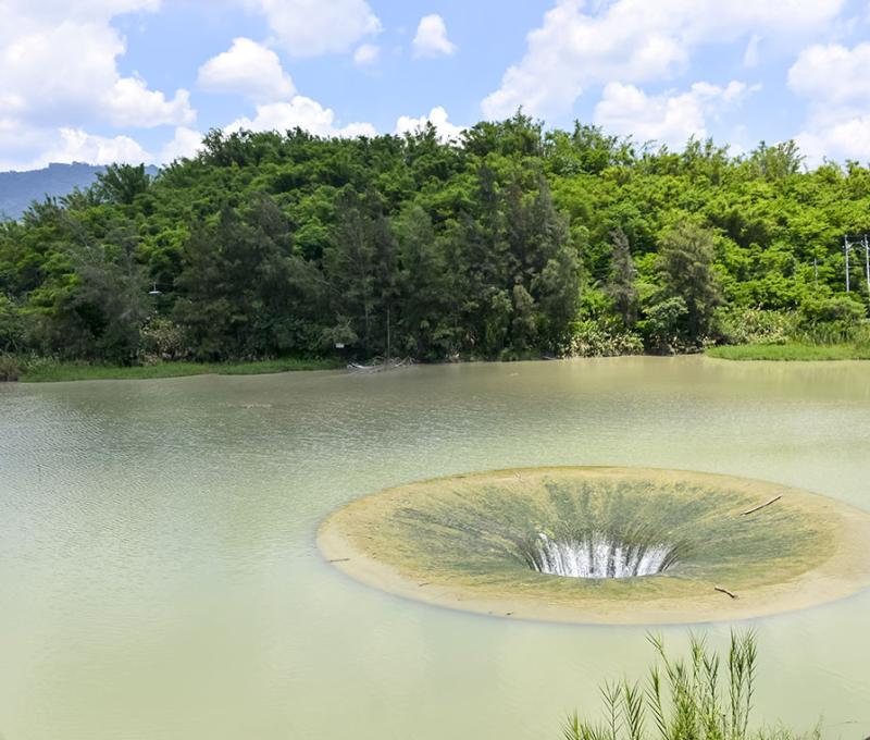 西口豎坑 照片提供者：千里步道協會