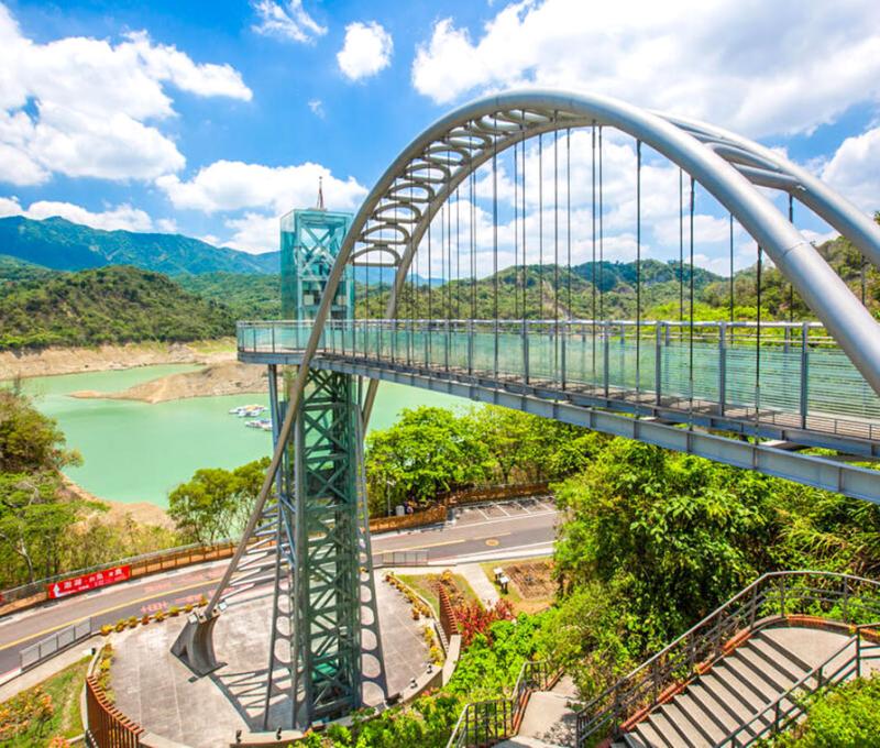 觀景塔橋 照片提供者：西拉雅國家風景區管理處