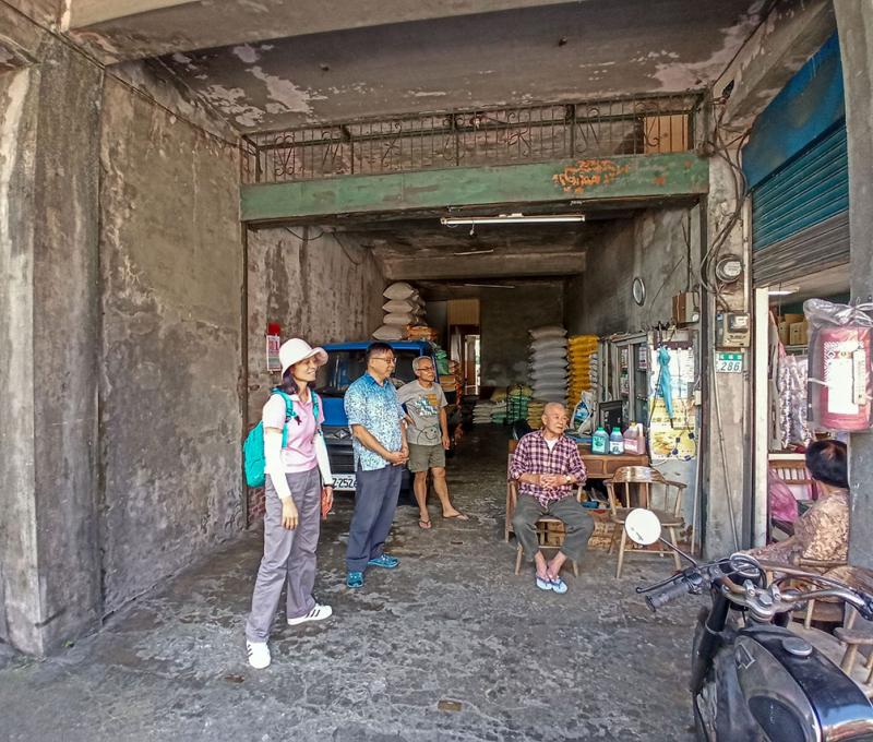 老街上的米店已斑駁卻是昔日居民重要的糧食交易處 照片提供者：朱肇維