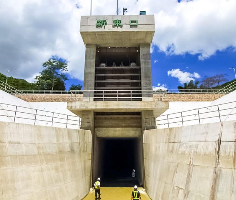 烏山嶺引水隧道新線東口 照片提供者：石振洋 / 拍攝日期：2020/08/21