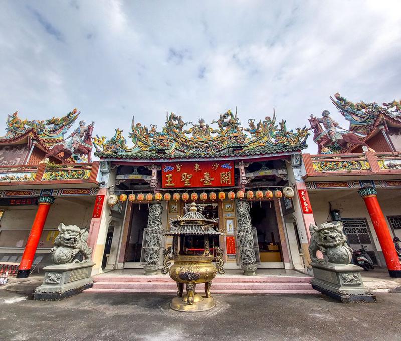 沙東宮開臺聖王廟，位於竹山鎮延平里 照片提供者：曾禹碩／拍攝日期：2023/12/30