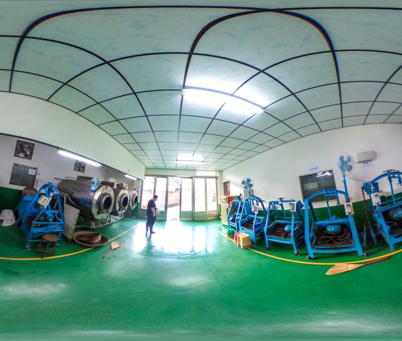 天芳茶行的製茶廠各樣製茶設備樣樣齊全。照片拍攝者：三峽學教師社群 / 拍攝日期：2022/07/24