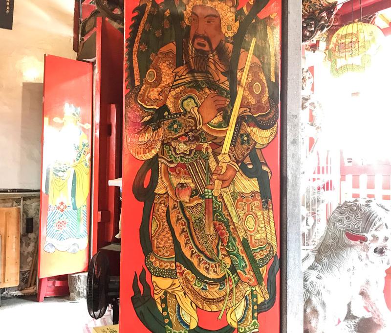 集應廟門神。照片拍攝者：方文樹 / 拍攝日期：2022/09/16