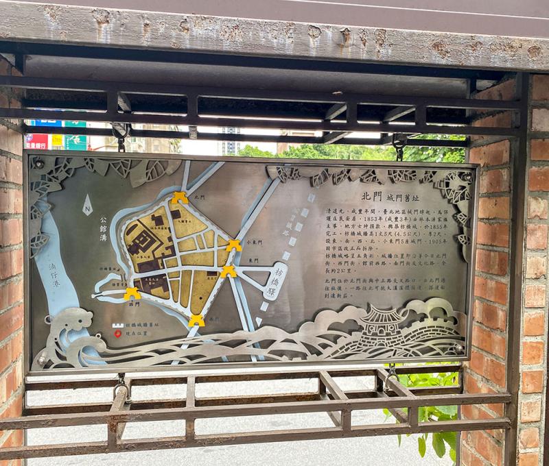 北門舊址解說碑