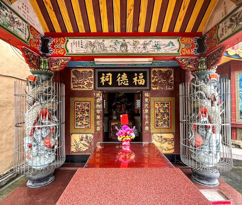 福德祠外貌，相傳嘉慶君就是睡在這間福德祠中 照片提供者：林佑澤／拍攝日期：2023/12/30