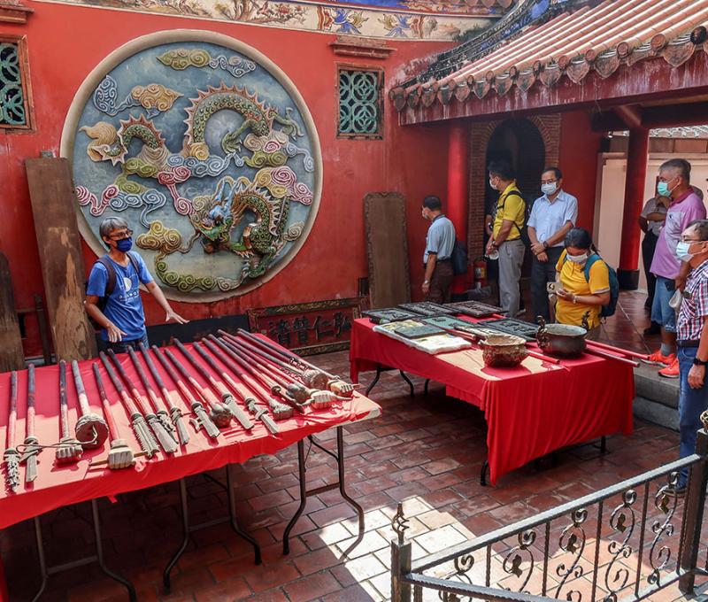 寶藏寺歷史悠久，裡面有著豐富的文物典藏與故事 照片提供者：胡其瑞／拍攝日期：2021/9/25