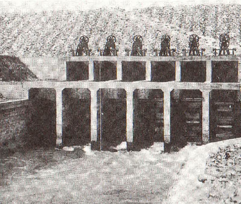 林內第一取水口-入口 照片提供者：吳明韞，《嘉南大圳建設工程簡介-日本所遺留之水利大遺產》（臺南市：南市文化局，2015），頁102。