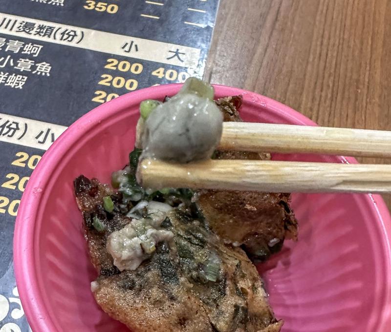 王功的珍珠蚵已經是國宴等級的菜色，與嘉慶君也有著密不可分的關係 照片提供者：胡其瑞／拍攝日期：2024/06/20