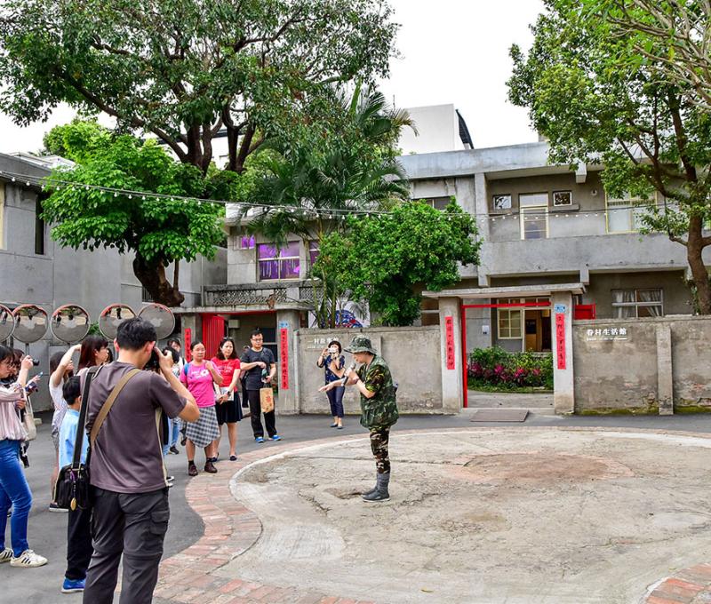 透過導覽了解眷村發展