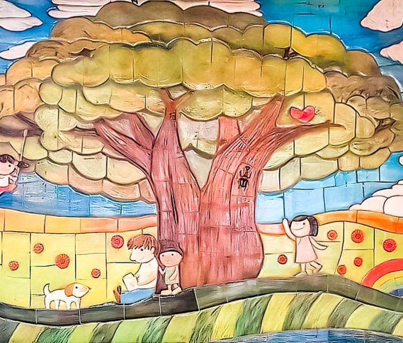 生命的搖籃。照片拍攝者：景美國小提供