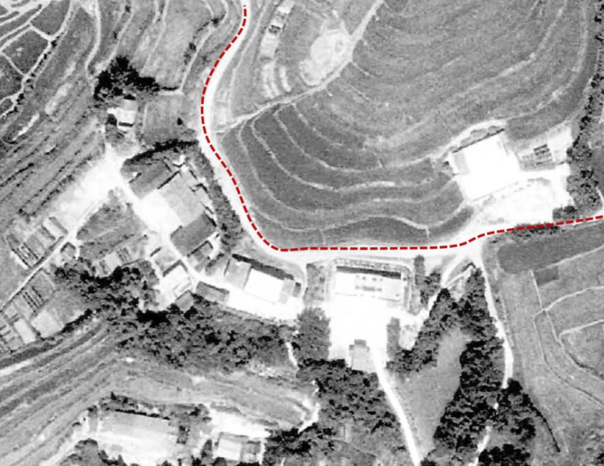 徒步上學示意圖蕭學苑製圖 徒步上學示意圖蕭學苑製圖