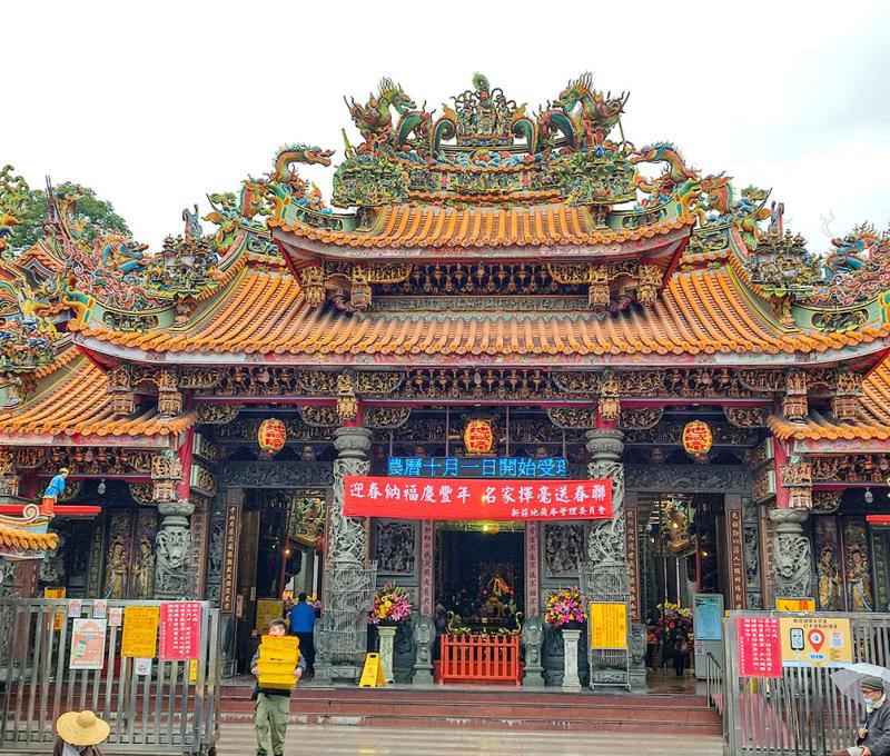 地藏庵山門。照片拍攝者：海山文史團隊