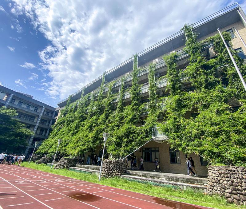 北大高中校景。照片拍攝者：北大高中三峽學教師團隊