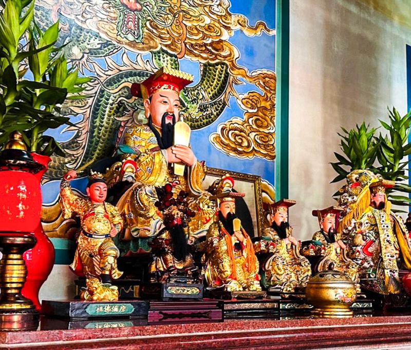 詹敦仁父子神像。照片提供者：林美玲 / 拍攝日期：2023/09/02