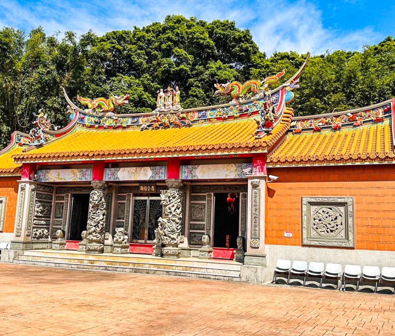 詹公祖廟正面。照片提供者：林美玲 / 拍攝日期：2023/09/02