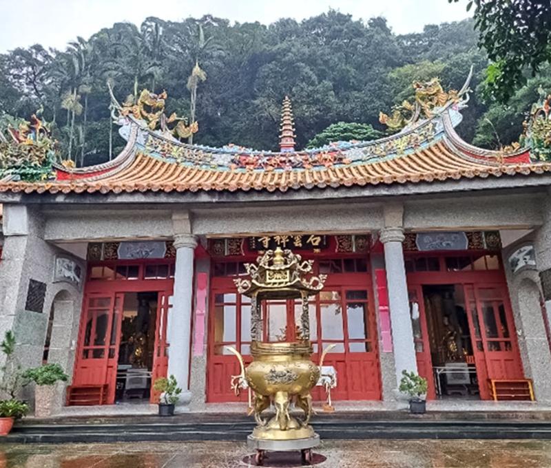 石雲禪寺大殿正面。照片提供者：林美惠 / 拍攝日期：2023/04/16