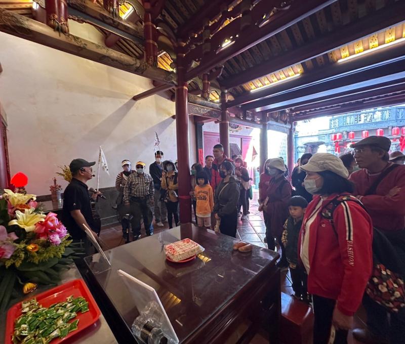 配天宮內部解說 照片提供者：黃崇哲／拍攝日期：2024/1/7