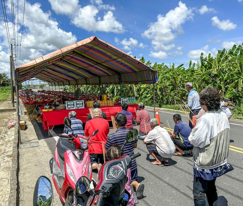 溪埔寮每年農曆七月的最後一天舉辦拜溪王祭典 照片提供者：毛毓翔 / 拍攝日期：2022/08/26