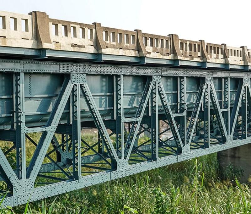 至今仍被廣泛運用的「華倫式桁架」設計 照片提供者：毛毓翔 / 拍攝日期：2022/09/09