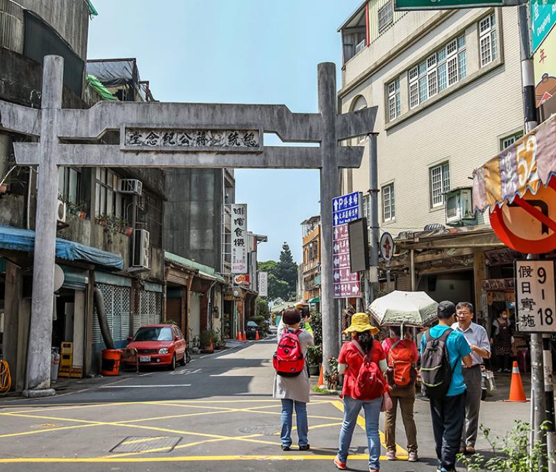 蔣公紀念牌樓。照片拍攝者：洪光君 / 拍攝日期：2021/4/12