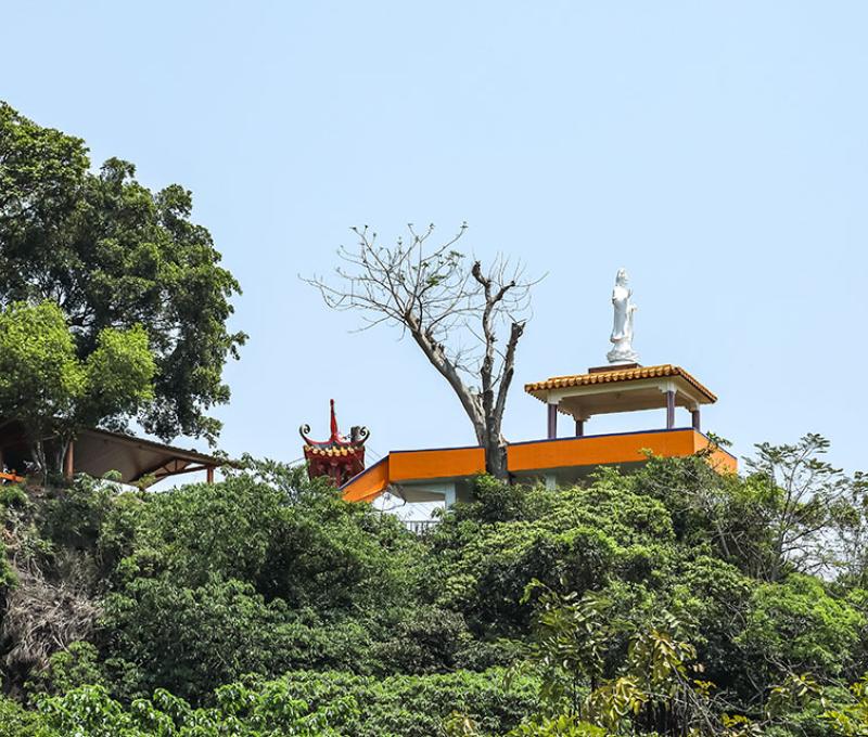 蓮寺曉鐘_蓮座山觀音寺的晨鐘照片拍攝者：洪光君 / 拍攝日期：2021/4/12