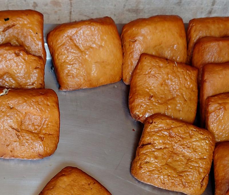 內柵豆干。照片拍攝者：洪光君 / 拍攝日期：2021/4/12