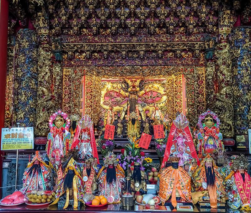 供奉 玄壇元帥照片拍攝者：洪光君 / 拍攝日期：2021/4/12