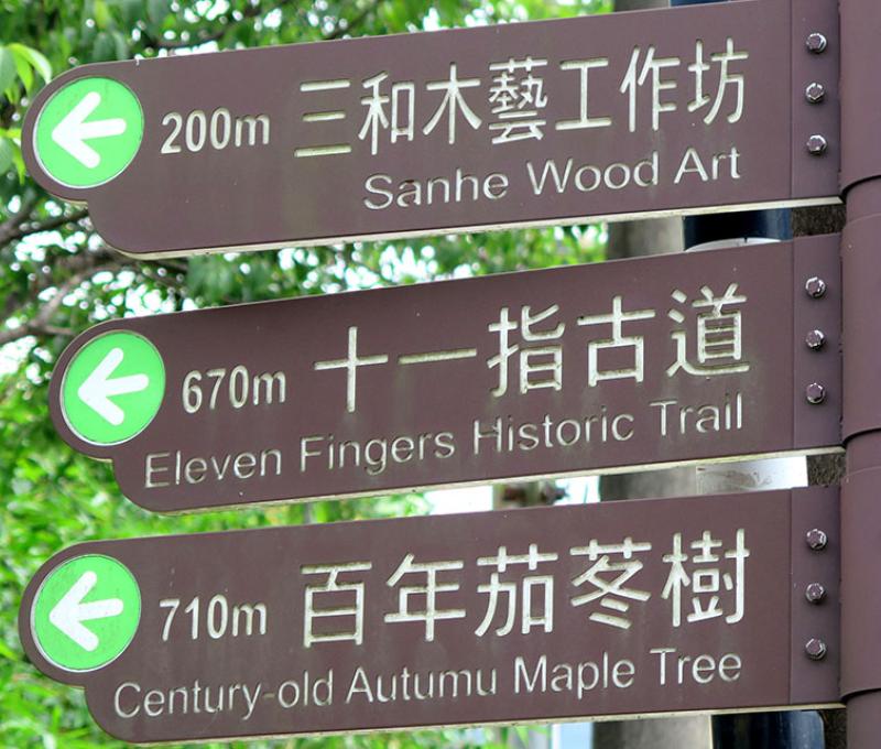 路口指標照片拍攝者：林炯任 / 拍攝日期：2021/4/24