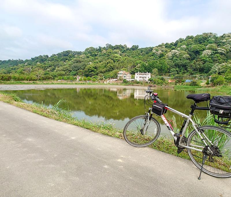 騎車來，是件悠閒的事照片拍攝者：洪光君 / 拍攝日期：2021/4/15