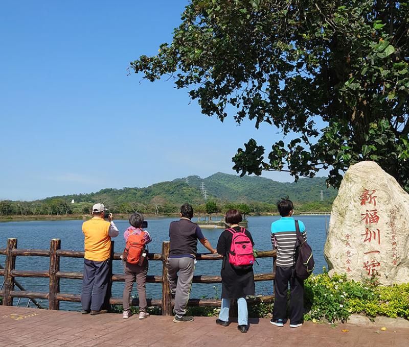 遠眺山水_草嶺山、新福圳照片拍攝者：洪光君 / 拍攝日期：2021/4/6