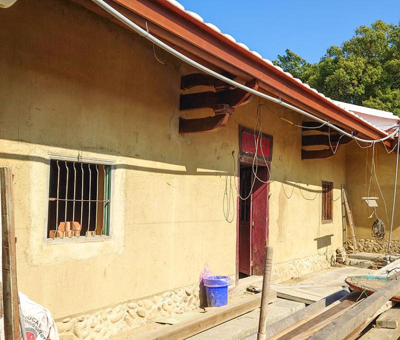 整修中照片拍攝者：洪光君 / 拍攝日期：2021/4/6