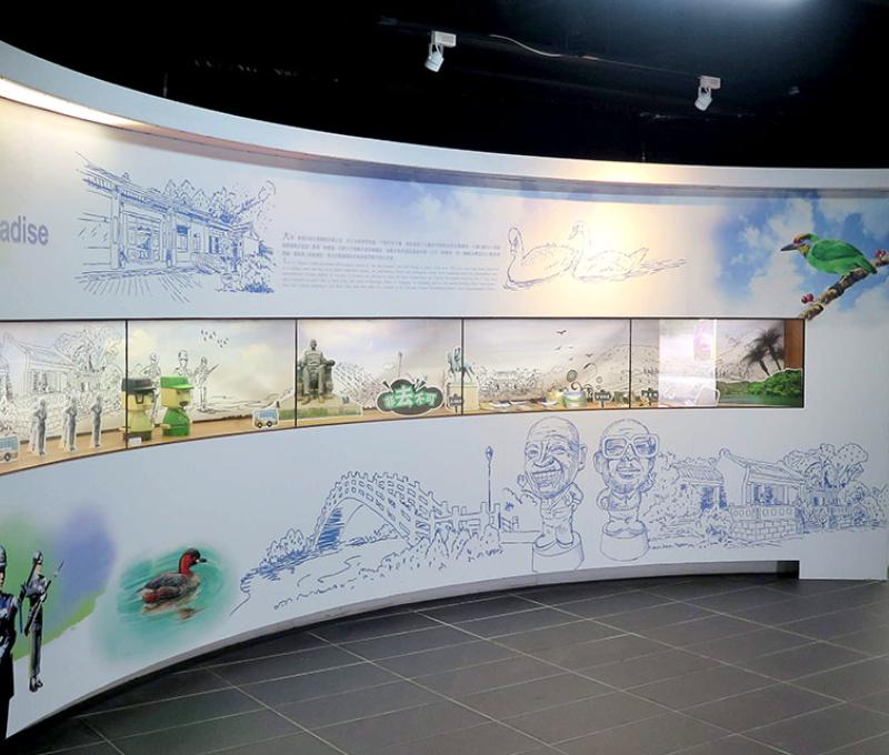 慈湖主題展。照片拍攝者：林炯任 / 拍攝日期：2021/4/24