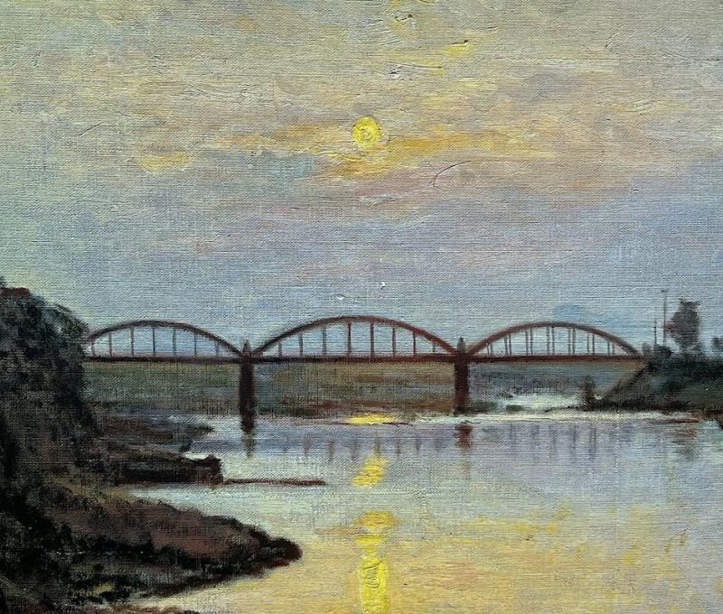 三峽拱橋，建於1933年，是三峽地標，拱橋的出現代表著水運的結束，陸運興起。（照片拍攝者：蕭秀梅／拍照日期：2024/4/30）