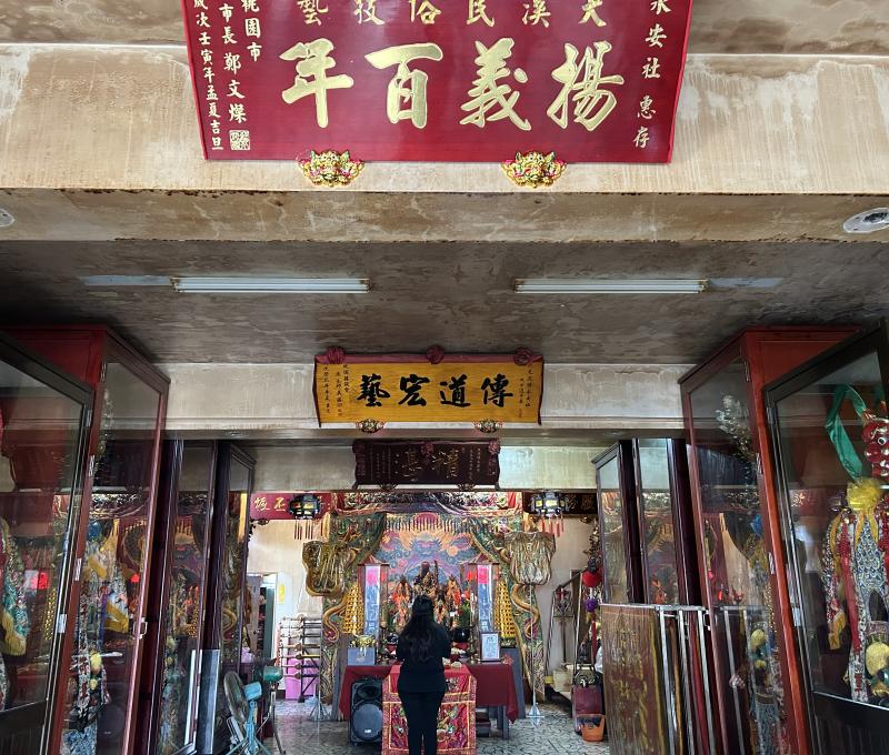 社館神壇與將軍（照片拍攝者：王信喜／拍照日期：2025/5/27）