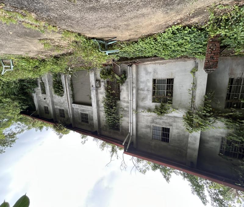 已停產的製茶工廠（照片拍攝者：王信喜／拍照日期：2025/5/30）