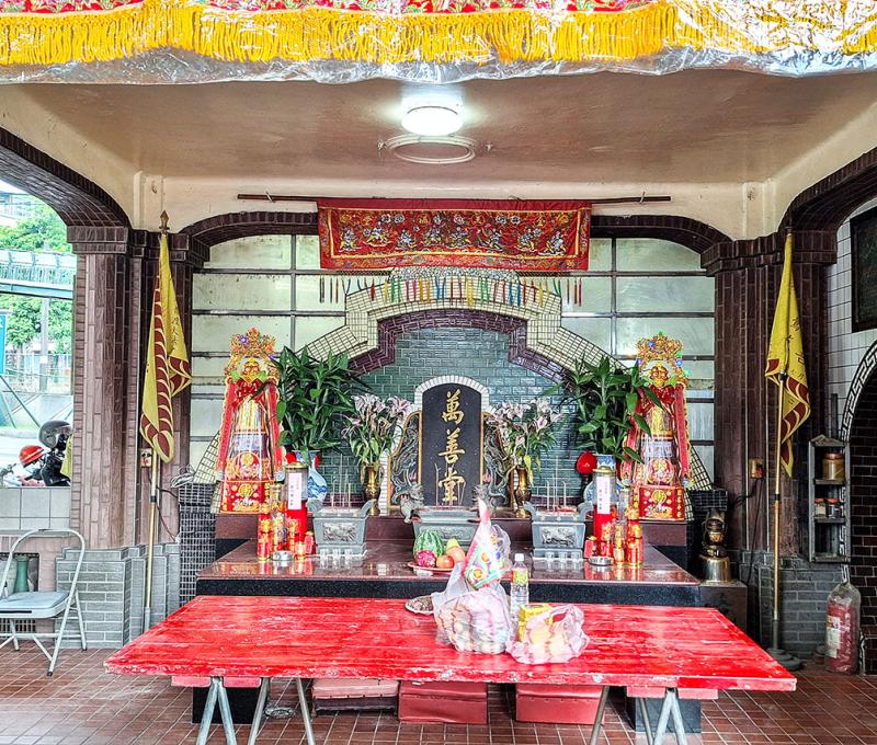 萬善堂正面。照片提供者：王淑盈 / 拍攝日期：2023/09/05