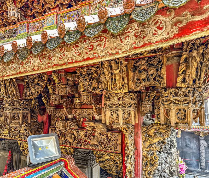 別具特色的屋簷木雕，隱藏著各種故事 照片提供者：祝育晟 / 拍攝日期：2025/04/11