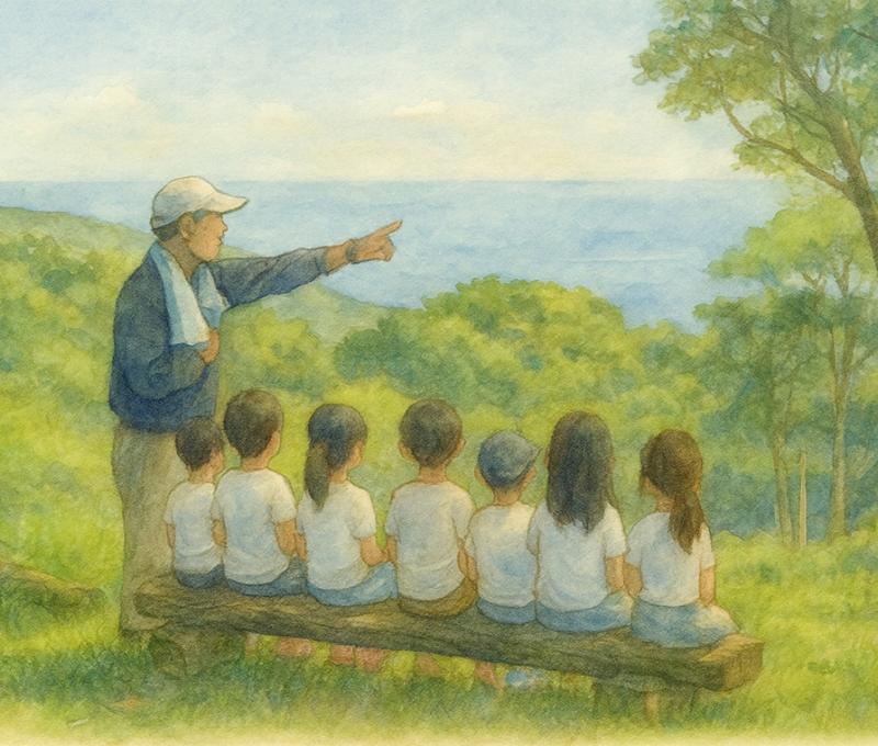 田野教室遠望東海